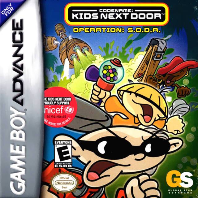 Codename Kids Next Door Operation S.O.D.A. - Game Boy Advance