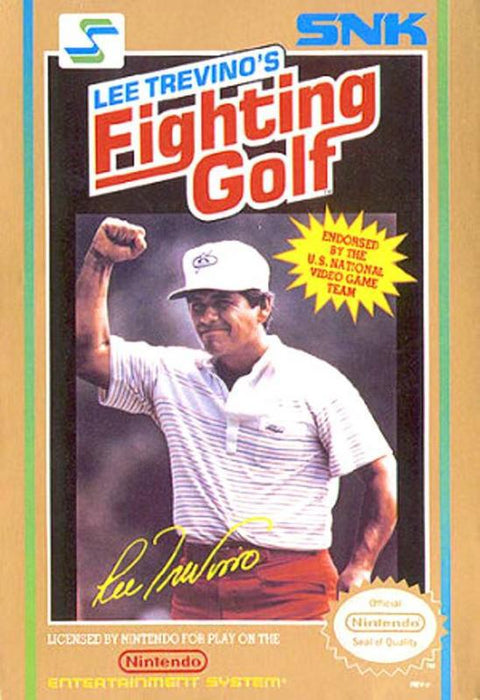 Lee Trevinos Fighting Golf - Nintendo Entertainment System
