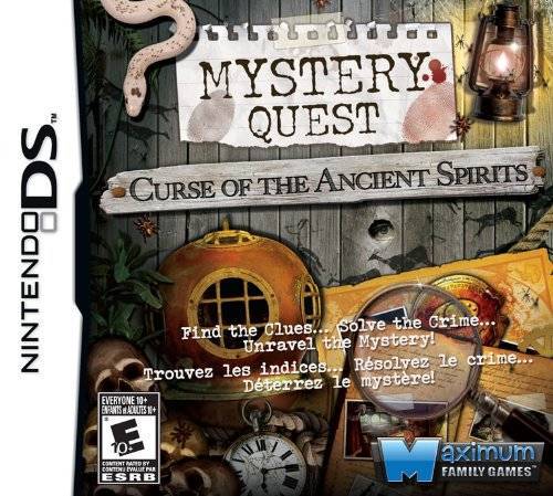 Mystery Quest Curse of the Ancient Spirits - Nintendo DS