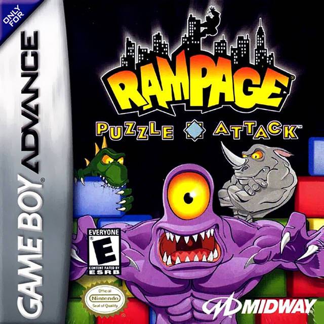 Rampage Puzzle Attack - Game Boy Advance