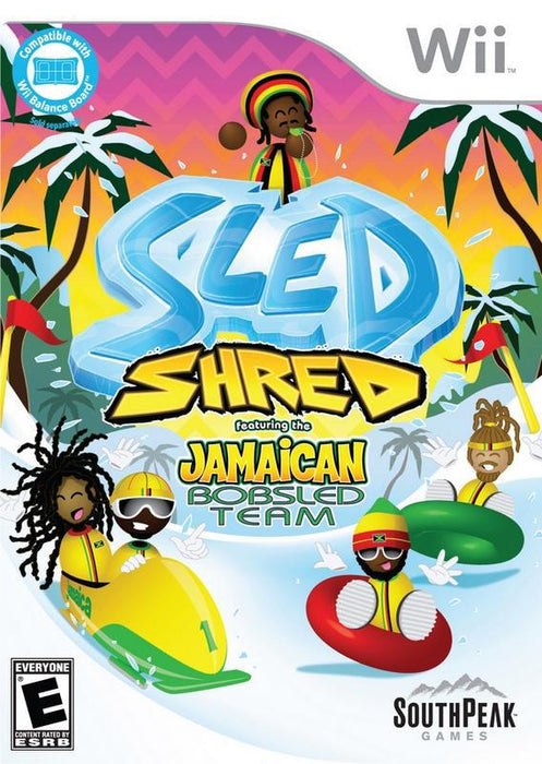 Sled Shred Featuring The Jamaican Bobsled Team - Wii