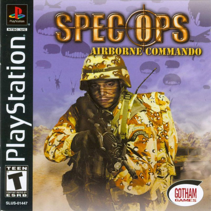 Spec Ops Airborne Commando - PlayStation 1