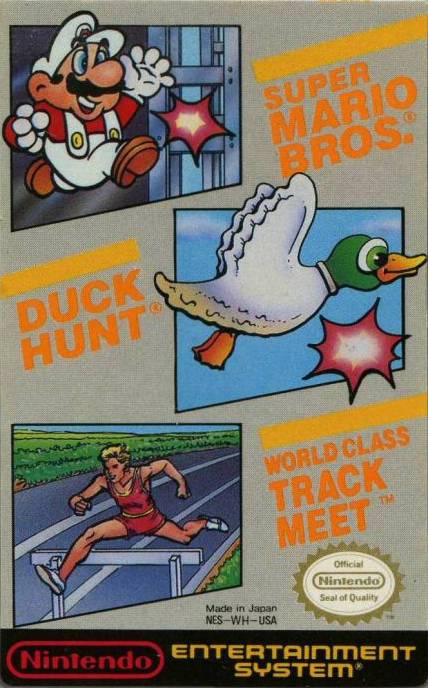 Super Mario Bros.  Duck Hunt  World Class Track Meet - Nintendo Entertainment System