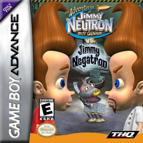 The Adventures of Jimmy Neutron Boy Genius vs. Jimmy Negatron - Game Boy Advance