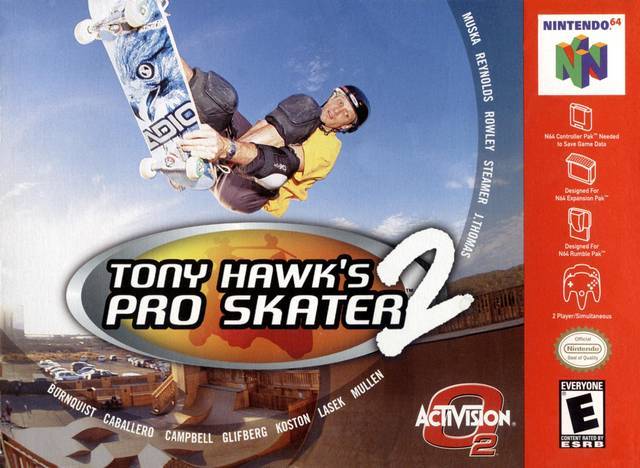 Tony Hawks Pro Skater - Nintendo 64