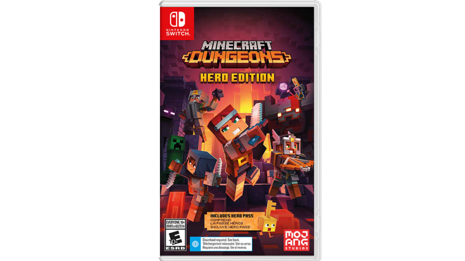 Minecraft Dungeons (Hero Edition) - Dungeon Crawling Quest - Nintendo Switch