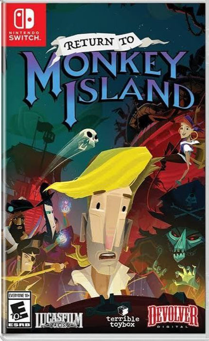 Return to Monkey Island - Nintendo Switch Switch Lite NS NSL Video Game