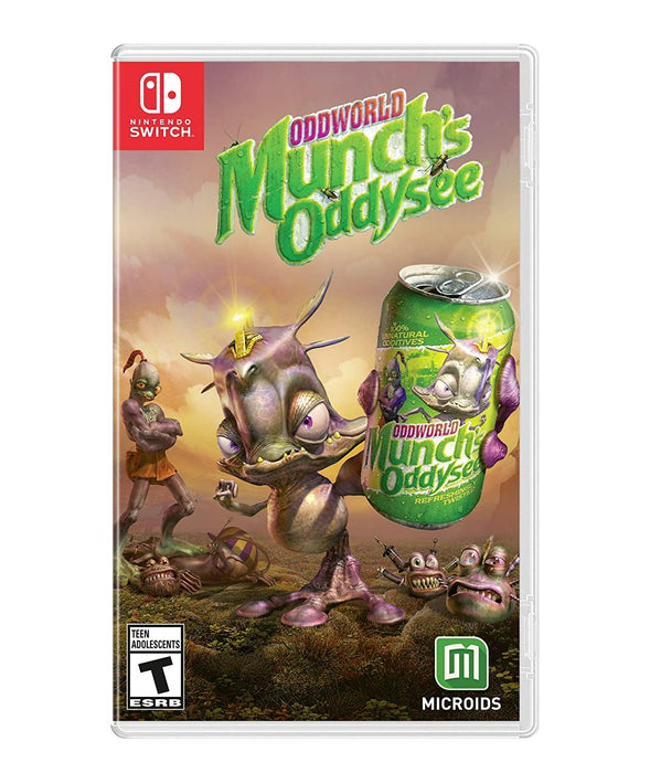 Oddworld Munch's Oddysee - Nintendo Switch Switch Lite NS NSL Video Game