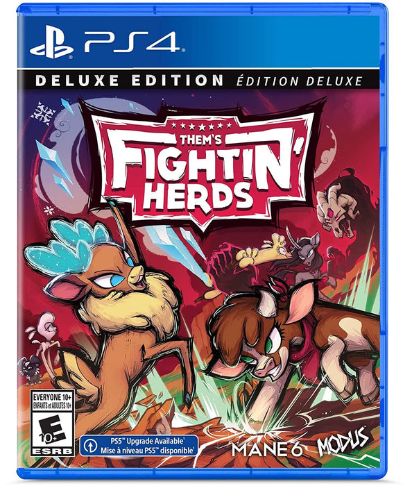 Them's Fightin' Herds [Deluxe Edition] - Sony PlayStation 4 PS4 Video Game