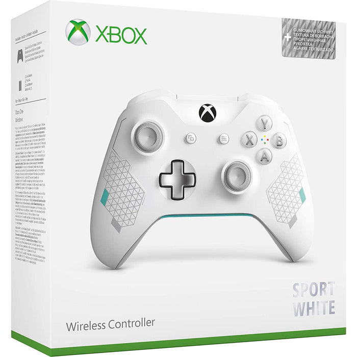 Xbox One Wireless Controller [Sport White] - Microsoft Xbox One XONE XB1 X1 Game