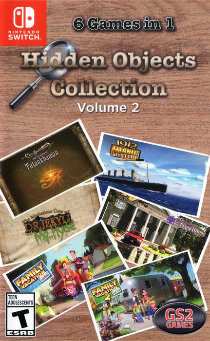 Hidden Objects Collection Volume 2 - Nintendo Switch Switch Lite NS Video Game