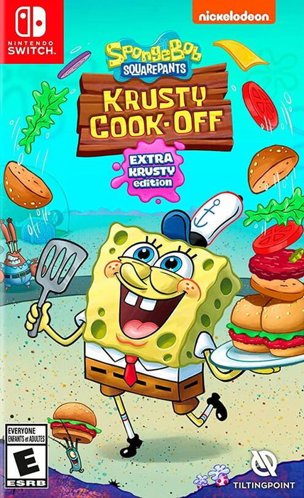 Spongebob: Krusty Cook-Off Extra Krusty Edition - Nintendo Switch Switch Lite NS