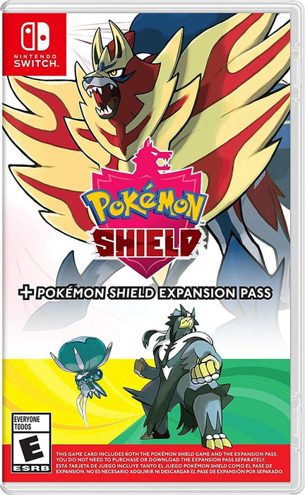 Pokemon Shield + Pokemon Shield Expansion Pass - Nintendo Switch Switch Lite NS