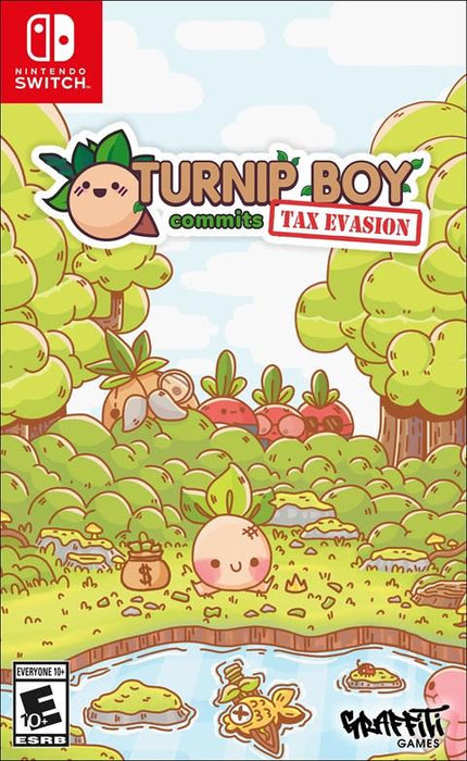 Turnip Boy Commits Tax Evasion - Nintendo Switch Switch Lite NS NSL Video Game