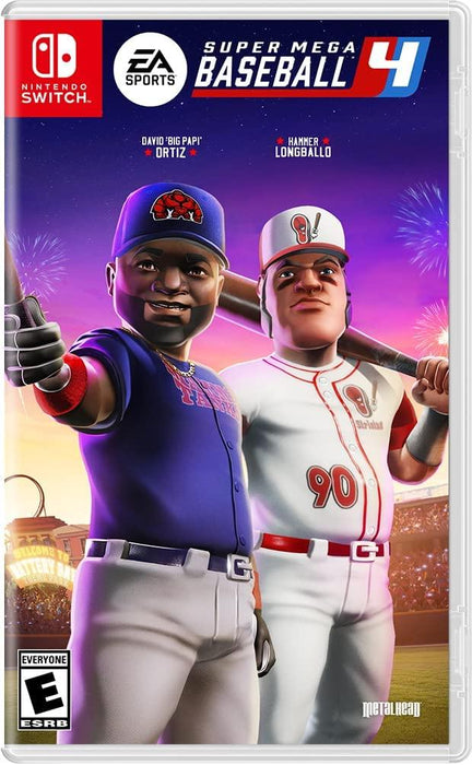 Super Mega Baseball 4 - Nintendo Switch Switch Lite NS NSL Video Game