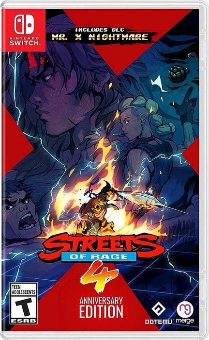 Streets of Rage 4 [Anniversary Edition] - Nintendo Switch Switch Lite NS Game