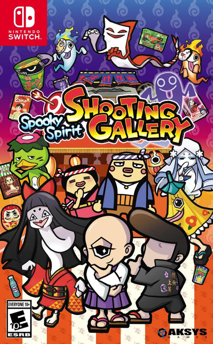 Spooky Spirit Shooting Gallery - Nintendo Switch Switch Lite NS NSL Video Game