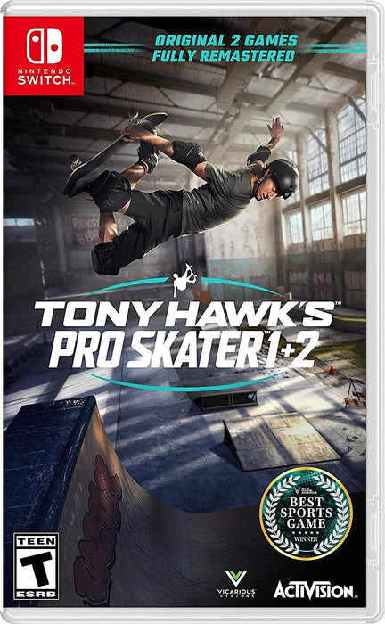 Tony Hawk's Pro Skater 1+2 - Nintendo Switch Switch Lite NS NSL Video Game