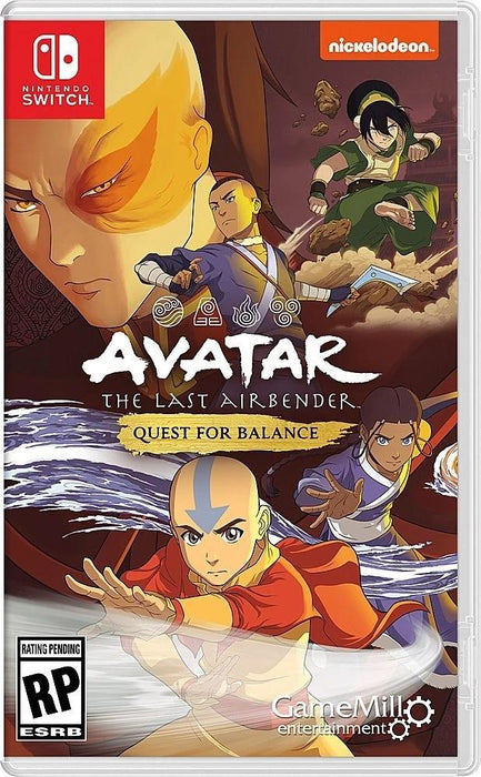 Avatar The Last Airbender: Quest for Balance - Nintendo Switch Switch Lite NS