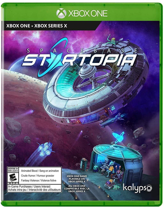 Spacebase Startopia - Microsoft Xbox One XONE XB1 X1 Video Game