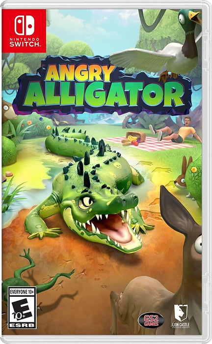 Angry Alligator - Nintendo Switch Switch Lite NS NSL Video Game