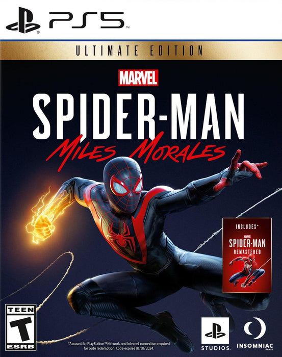 Marvel Spiderman: Miles Morales [Ultimate Edition] - Sony PlayStation 5 PS5 Game