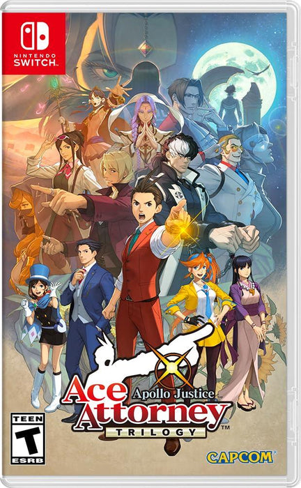 Apollo Justice: Ace Attorney Trilogy - Nintendo Switch Switch Lite NS Video Game