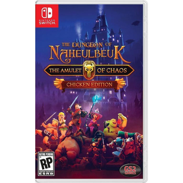 The Dungeon of Naheulbeuk: The Amulet of Chaos [Chicken Edition] - Nintendo Switch Switch Lite NS NSL Video Game