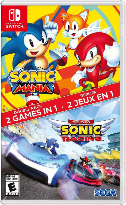 Sonic Mania + Team Sonic Racing Double Pack - Nintendo Switch Switch Lite NS NSL