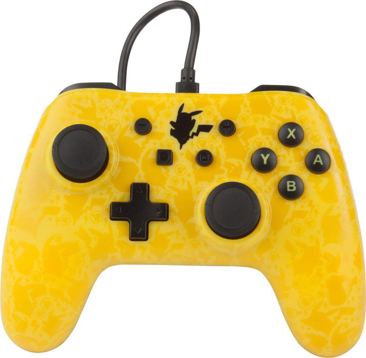 Wired Pikachu Silhouette Switch Controller - Nintendo Switch Switch Lite NS NSL