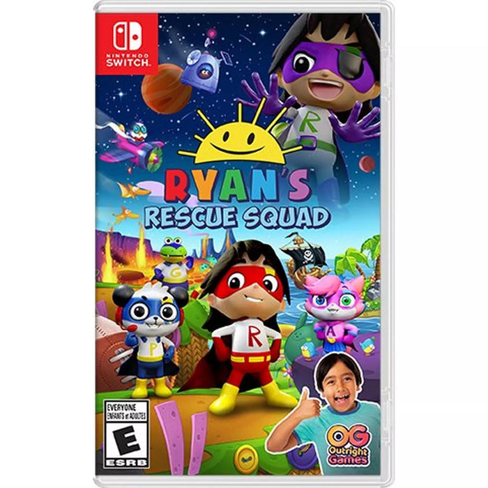 Ryan's Rescue Squad - Nintendo Switch Switch Lite NS NSL Video Game