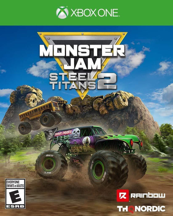 Monster Jam Steel Titans 2 - Microsoft Xbox One XONE XB1 X1 Video Game