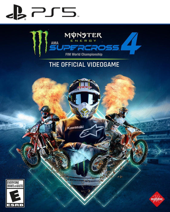 Monster Energy Supercross 4 - Sony PlayStation 5 PS5 Video Game