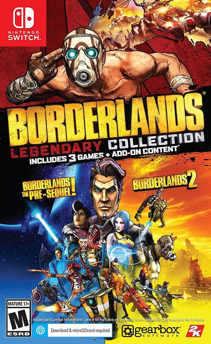 Borderlands Legendary Collection - Nintendo Switch Switch Lite NS NSL Video Game