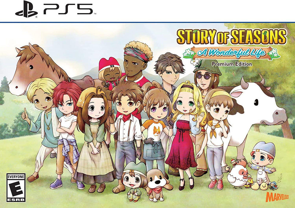 Story of Seasons: A Wonderful Life [Premium Edition] - Sony PlayStation 5 PS5