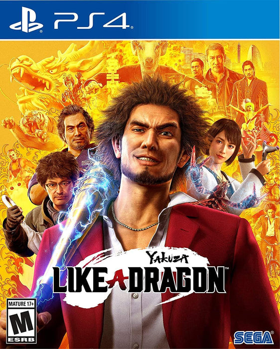 Yakuza: Like a Dragon - Sony PlayStation 4 PS4 Video Game