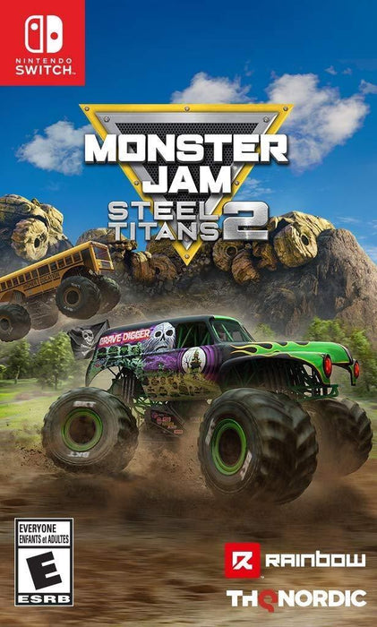 Monster Jam Steel Titans 2 - Nintendo Switch Switch Lite NS NSL Video Game