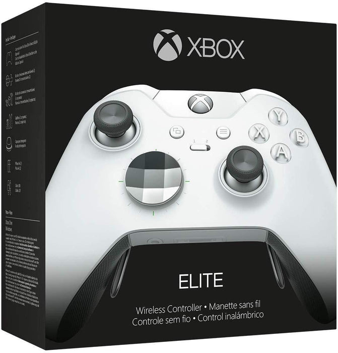 Xbox Elite Wireless Controller [White Special Edition] - Microsoft Xbox One XONE