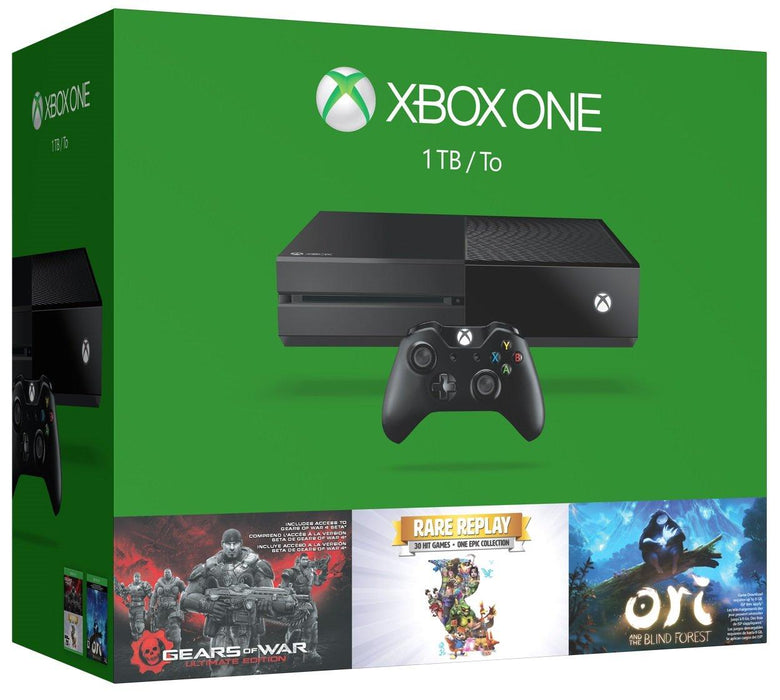 Xbox One 1TB Console - 3 Games Holiday Bundle - Microsoft Xbox One XONE XB1 X1