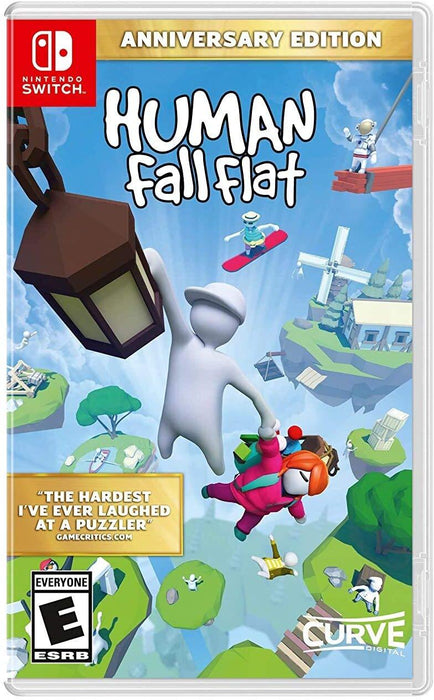 Human Fall Flat [Anniversary Edition] - Nintendo Switch Switch Lite Video Game