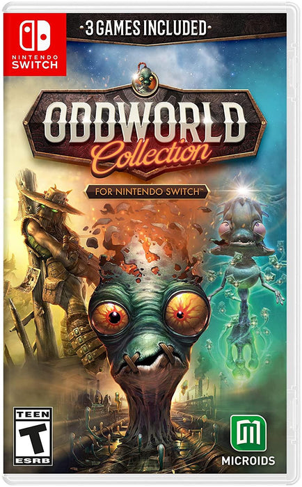 Oddworld: Collection - Nintendo Switch Switch Lite NS NSL Video Game