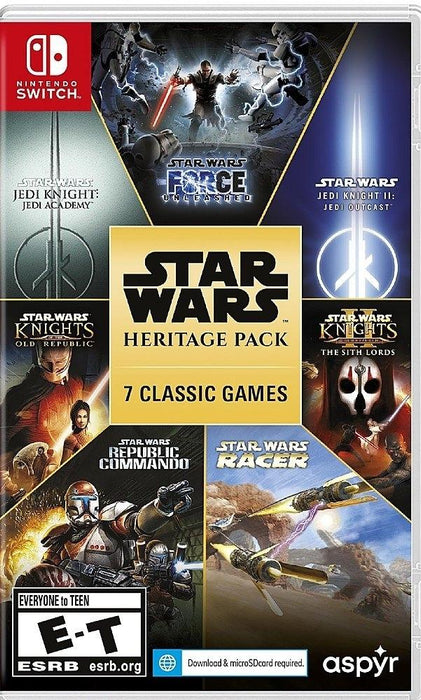 Star Wars: Heritage Pack - Nintendo Switch Switch Lite NS NSL Video Game