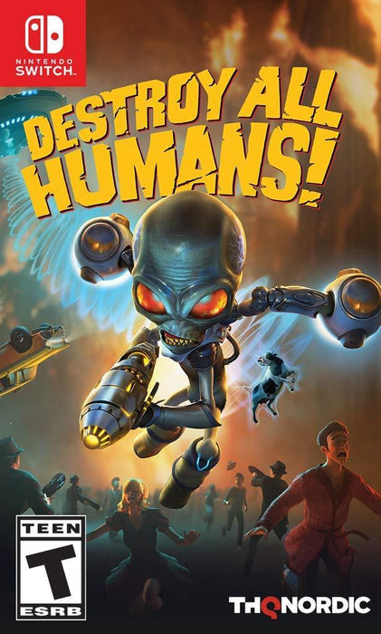 Destroy All Humans - Nintendo Switch Switch Lite NS NSL Video Game