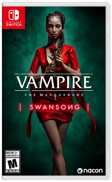 Vampire: The Masquerade Swansong - Nintendo Switch Switch Lite NS NSL Video Game