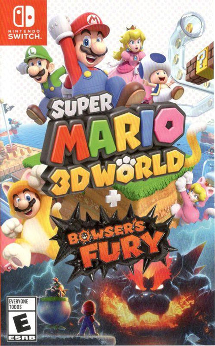 Super Mario 3D World + Bowser's Fury - Nintendo Switch Switch Lite NS Video Game