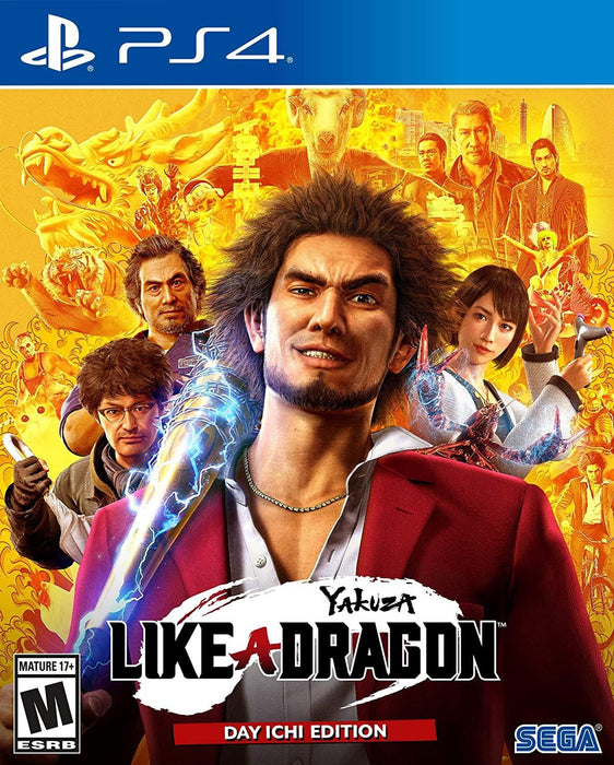 Yakuza: Like A Dragon [Day Ichi Edition] - Sony PlayStation 4 PS4 Video Game