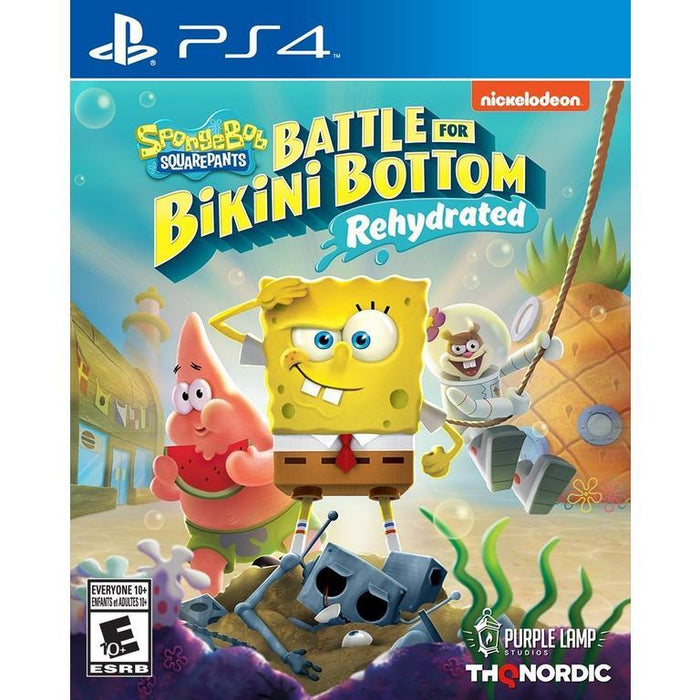SpongeBob SquarePants Battle for Bikini Bottom Rehydrated - Sony PlayStation 4