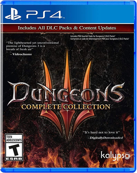 Dungeons III: Complete Collection - Sony PlayStation 4 PS4 Video Game