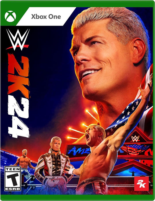 WWE 2K24 - Microsoft Xbox One XONE XB1 X1 Video Game