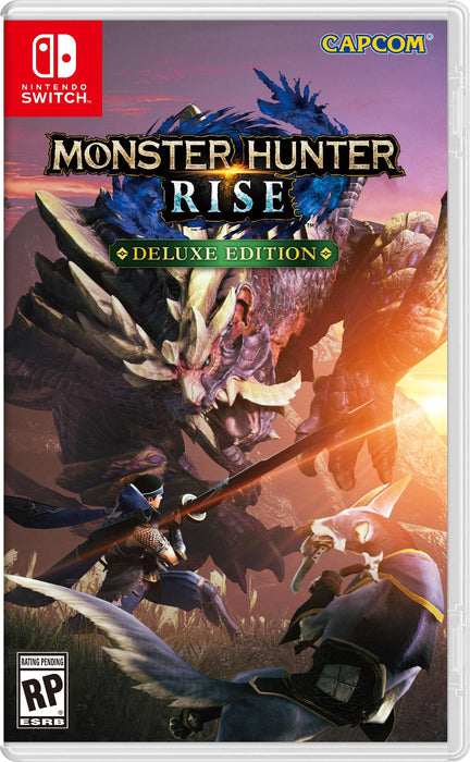 Monster Hunter Rise [Deluxe Edition] - Nintendo Switch Switch Lite NS Video Game